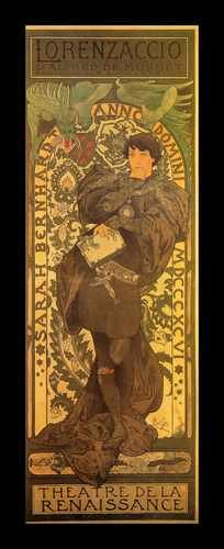 Alphonse Mucha 6C 11X26 A4 Photo Print