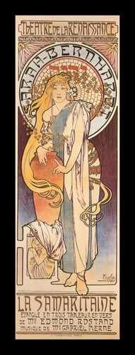 Alphonse Mucha 9C 11X28 A4 Photo Print