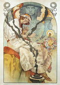 Alphonse Mucha the slav epic A4 Photo Print