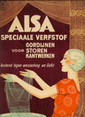 Alsa Fabric Curtains Vintage Retro Advert Poster A4 Photo Print