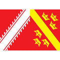 Alsace Provreg Flag N2998 A4 Photo Print