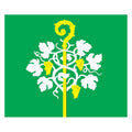 Alsedziai City Flag N6739 A4 Photo Print