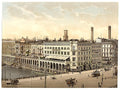 Alster Arcade Petersburg Hamburg Vintage A4 Photo Print