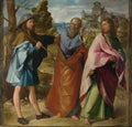 Altobello Melone The Road to Emmaus A4 Photo Print