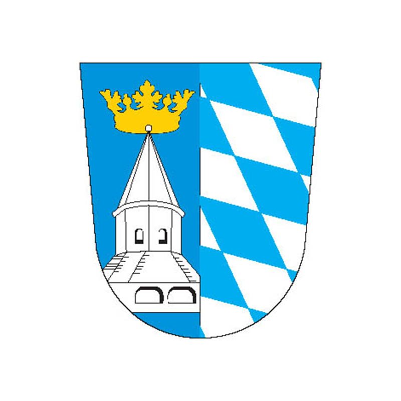 Altotting Kreis Coat Of Arms N5439 A4 Photo Print