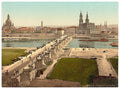 Altstadt III Dresden Saxony Vintage A4 Photo Print