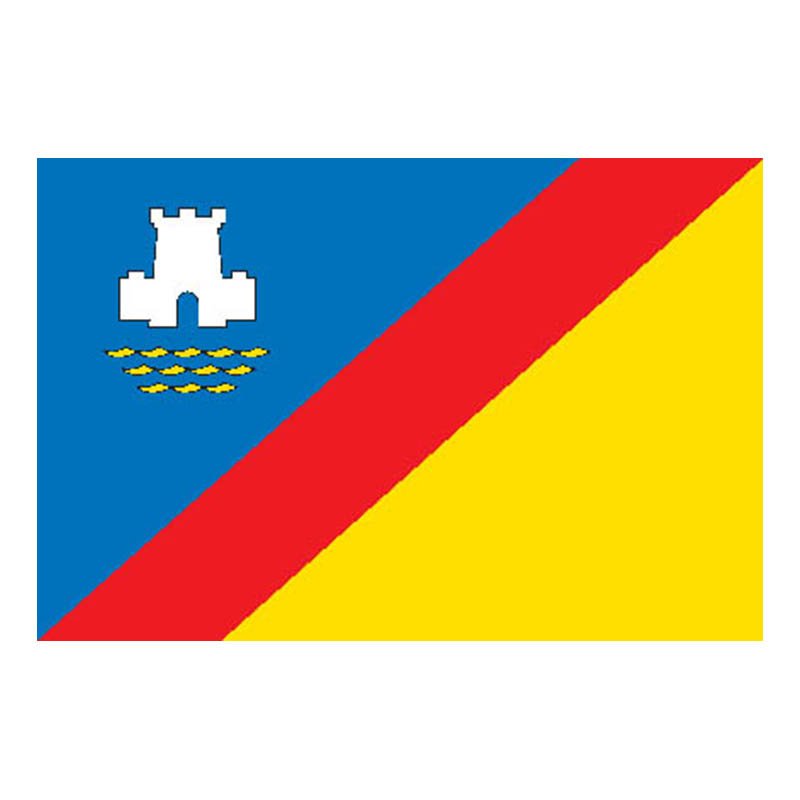 Alushta City Flag N6461 A4 Photo Print