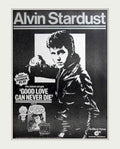 Alvin Stardust Poster Vintage Retro Advert Poster A4 Photo Print
