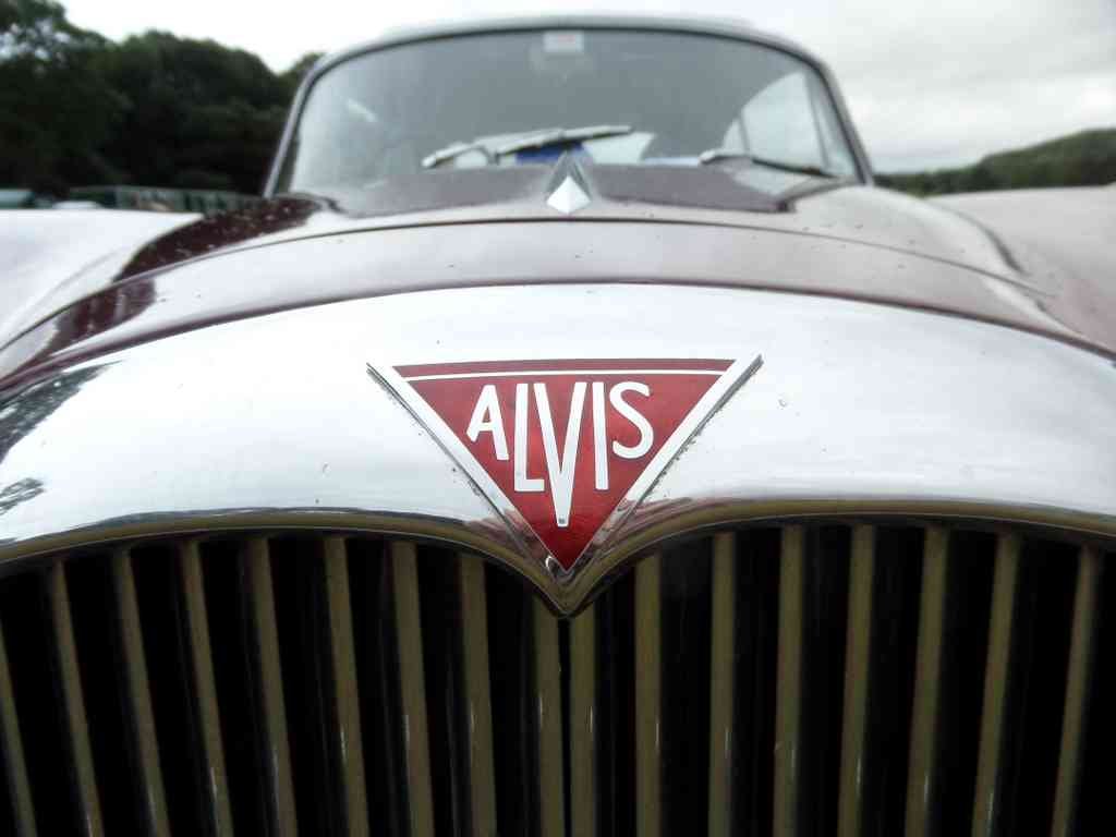 Alvis Bonnet Grille 2554 A4 Photo Print