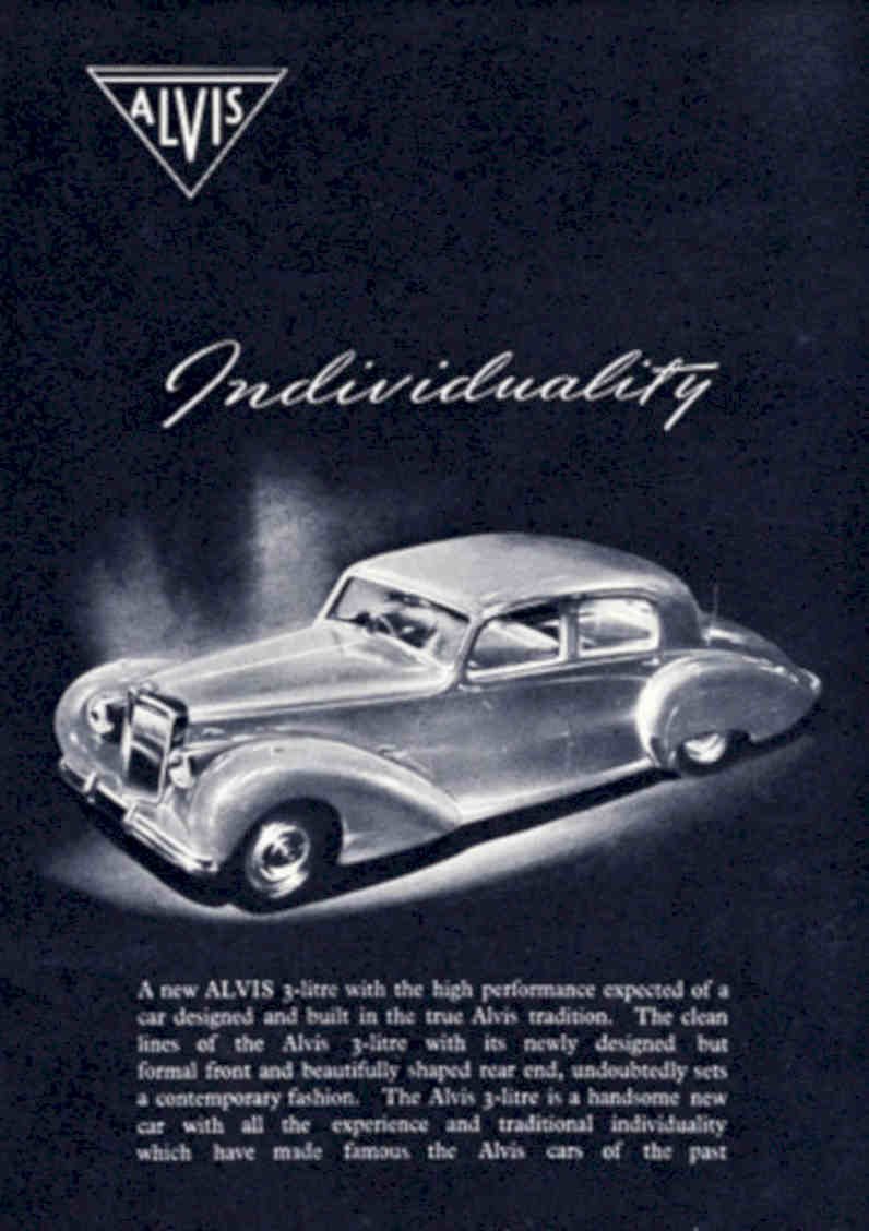 Alvis Coupe Limited Vintage Retro Advert Poster A4 Photo Print