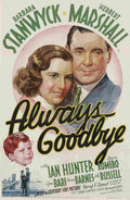 Always Goodbye 1938 01 film star poster A4 Photo Print