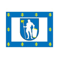 Alytus Dist Flag N6284 A4 Photo Print