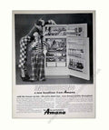 Amana Freezer Kitchen Vintage Retro Advert Poster A4 Photo Print