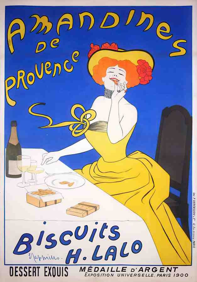 Amandines Vintage Advert A4 Photo Print