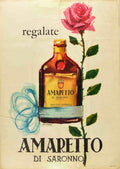Amaretto Rose Butterfly Vintage Retro Advert Poster A4 Photo Print