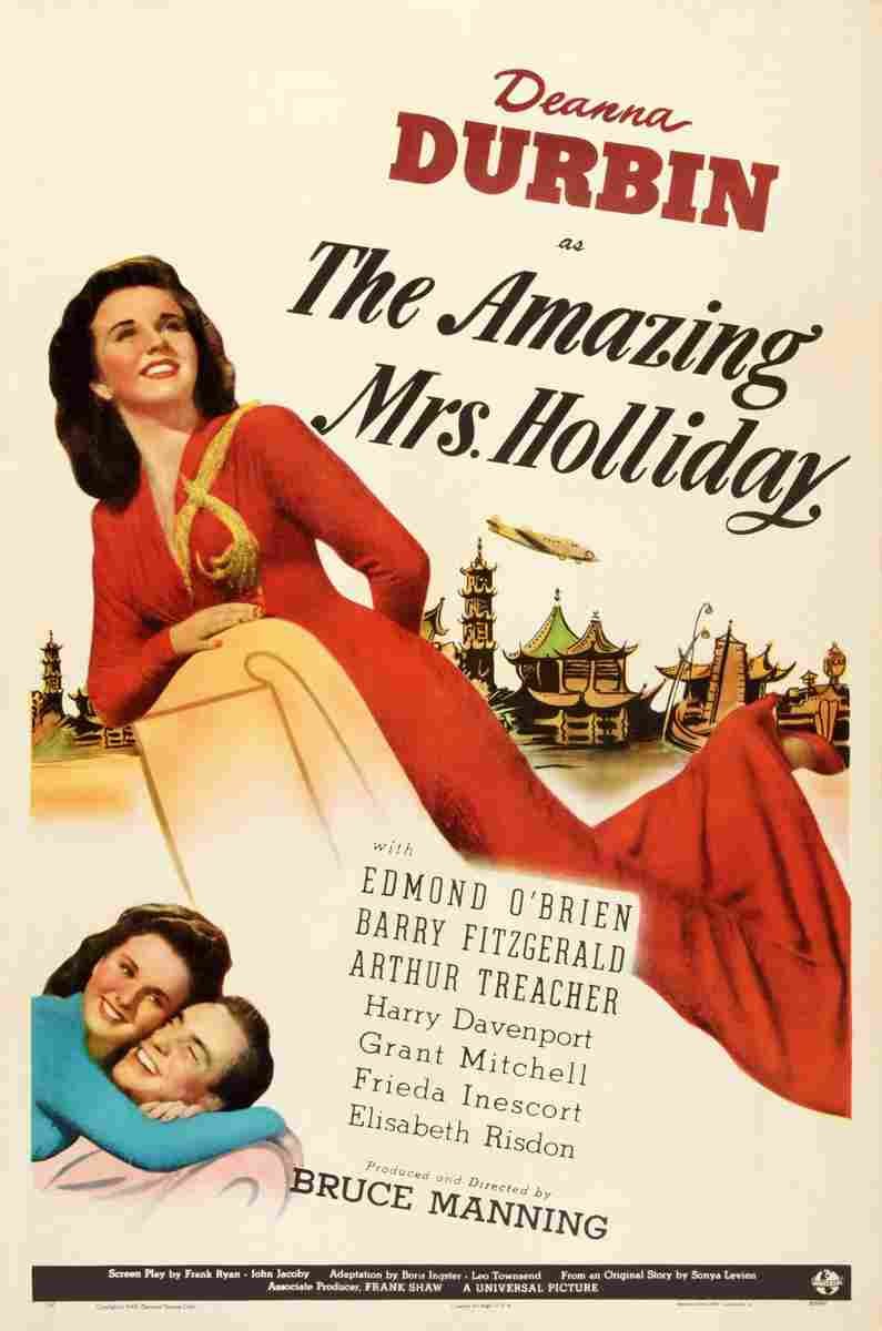 Amazing Mrs Holliday The 01 film star poster A4 Photo Print