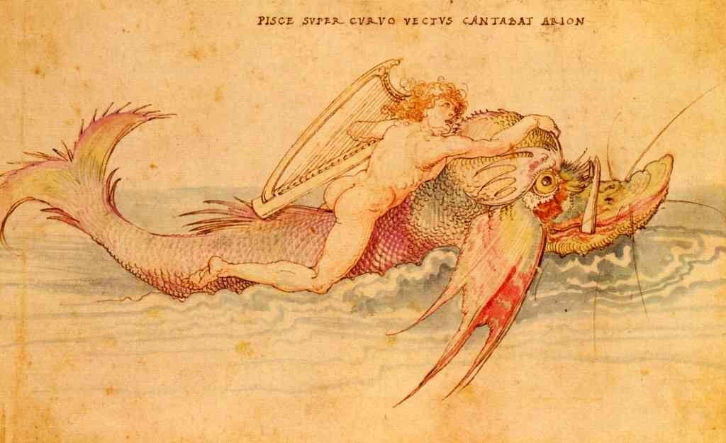 Ambras Art Book Arion Durer A4 Photo Print