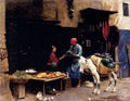 Ambros Raphael von The Watermelon Seller Art A4 Photo Print UK