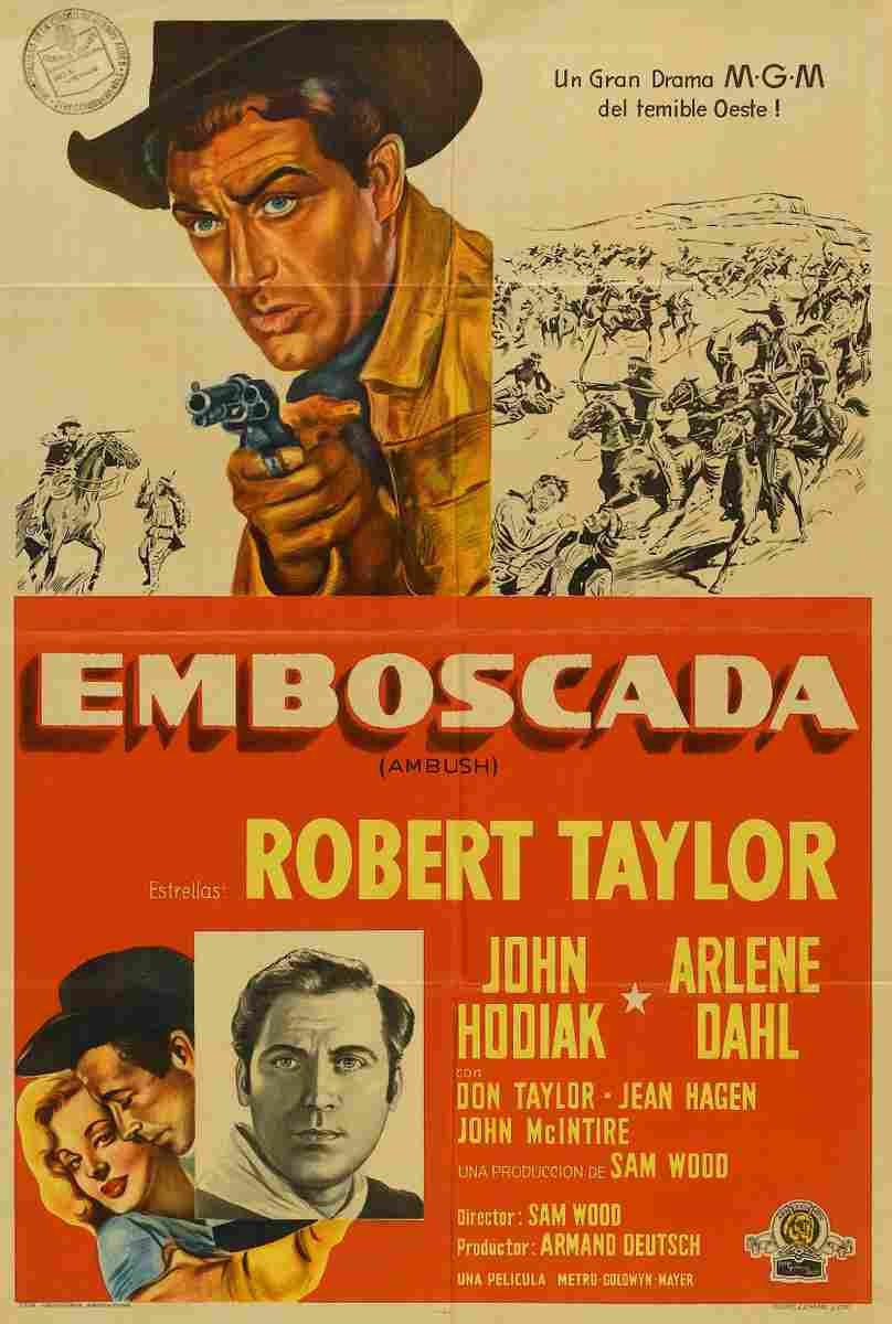 Ambush 1950 01 film star poster A4 Photo Print