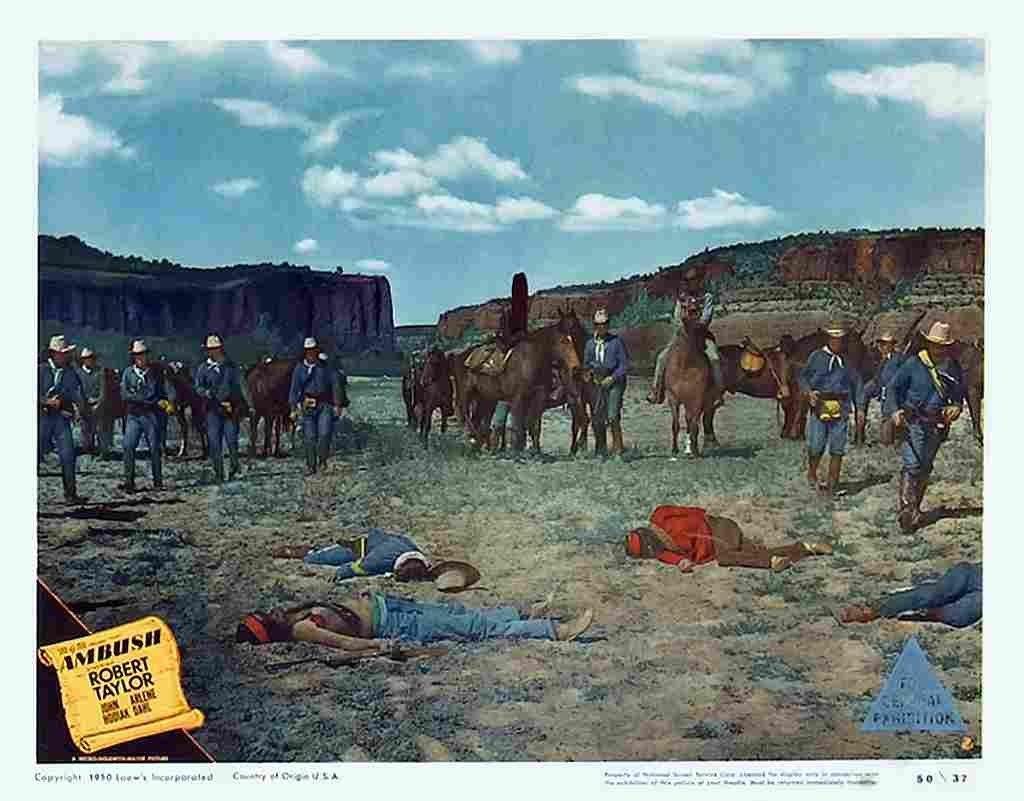 Ambush 1950 09 film star poster A4 Photo Print