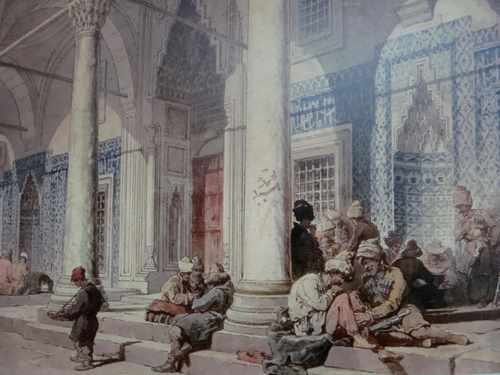 Amedeo Preziosi Entrance Of The Mosque A4 Photo Print