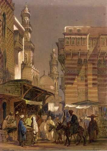 Amedeo Preziosi Old Cairo A4 Photo Print