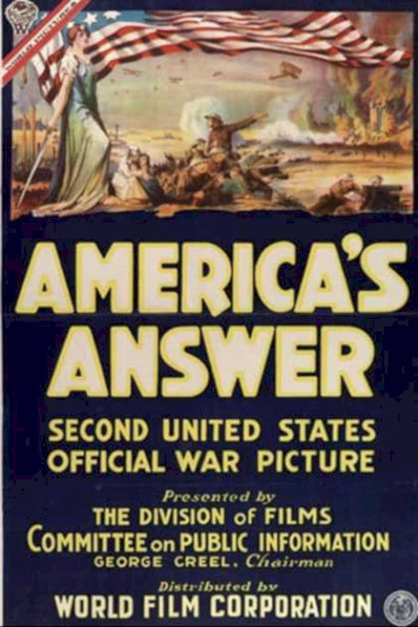America Answer Poster Vintage Retro Advert Ads A4 Photo Print