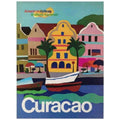 American Airlines Curacao Airline Vis Vintage Retro Advert Poster A4 Photo Prin