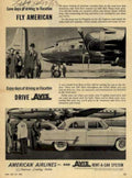 American Avis Dc3 Vintage Retro Advert Ads A4 Photo Print