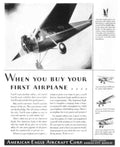 American Eagle 29 Vintage Retro Advert Poster A4 Photo Print