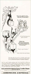 American Express Traveler 1 Vintage Retro Advert Poster A4 Photo Print