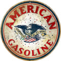 American Gasoline Eagle Vintage Retro Advert Ads A4 Photo Print