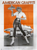 American Graffiti Diner Vintage Retro Advert Poster A4 Photo Print