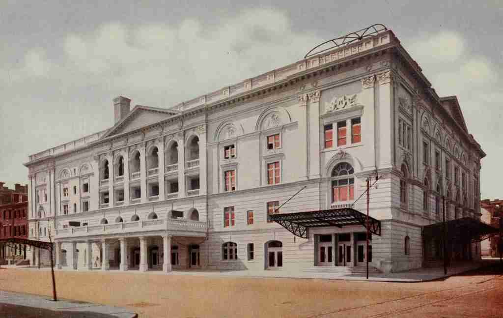 American History 1910 Philadelphia Opera Hse A4 Photo Print