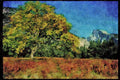 American Landscapes 038094 Half dome Yosemite National Park A4 Limited Edition Watercolour Print