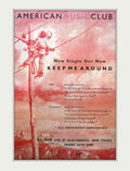 American Music Club 1 Vintage Retro Advert Poster A4 Photo Print