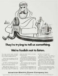 American Power Rolls Vintage Retro Advert Ads A4 Photo Print