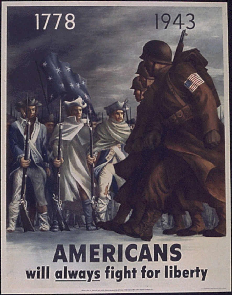 American Soldiers Liberty Vintage Retro Advert Poster A4 Photo Print