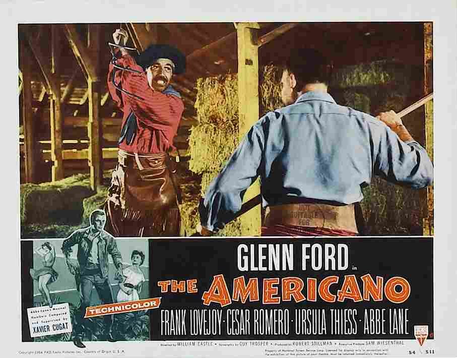 Americano The 1955 04 film star poster A4 Photo Print