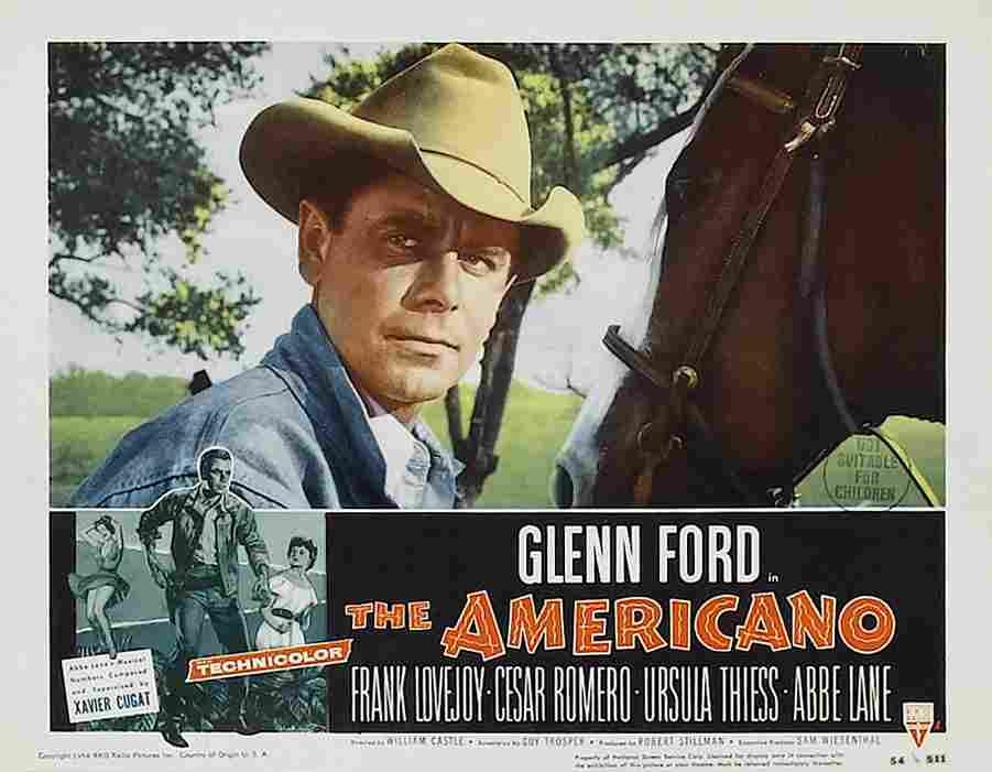 Americano The 1955 06 film star poster A4 Photo Print