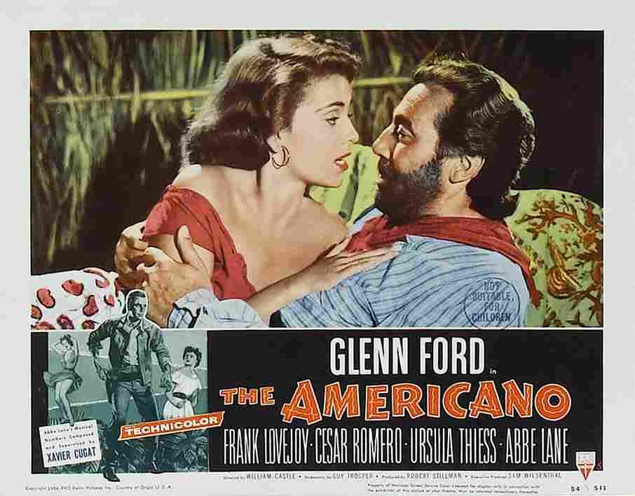 Americano The 1955 08 film star poster A4 Photo Print