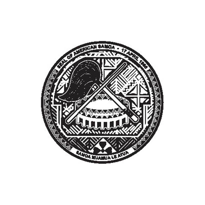 Americansamoa Seal N4787 A4 Photo Print