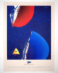 AmericasCup95 Vintage Advert A4 Photo Print