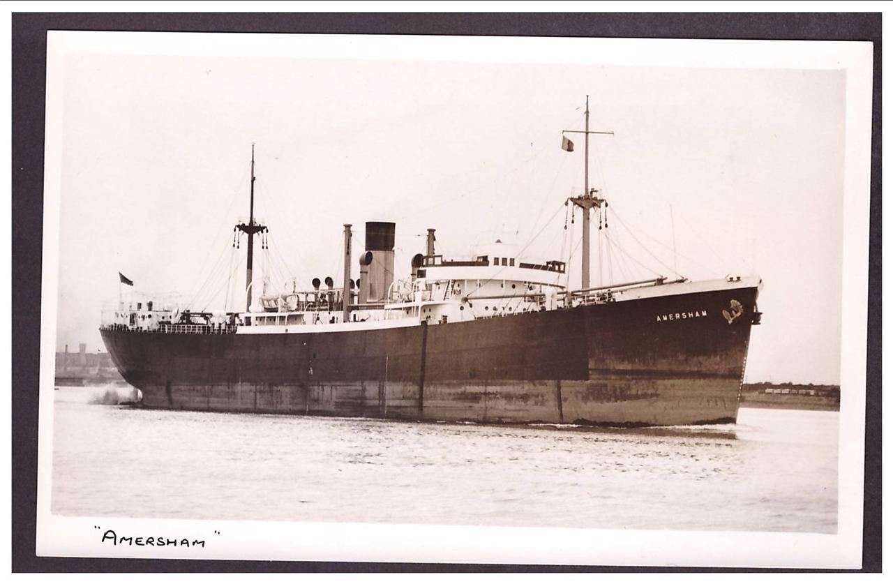 Amersham Thompson Ss Co Steam ship A4 Photo Print