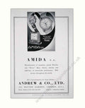 Amida Watches 1951 Vintage Retro Advert Poster A4 Photo Print
