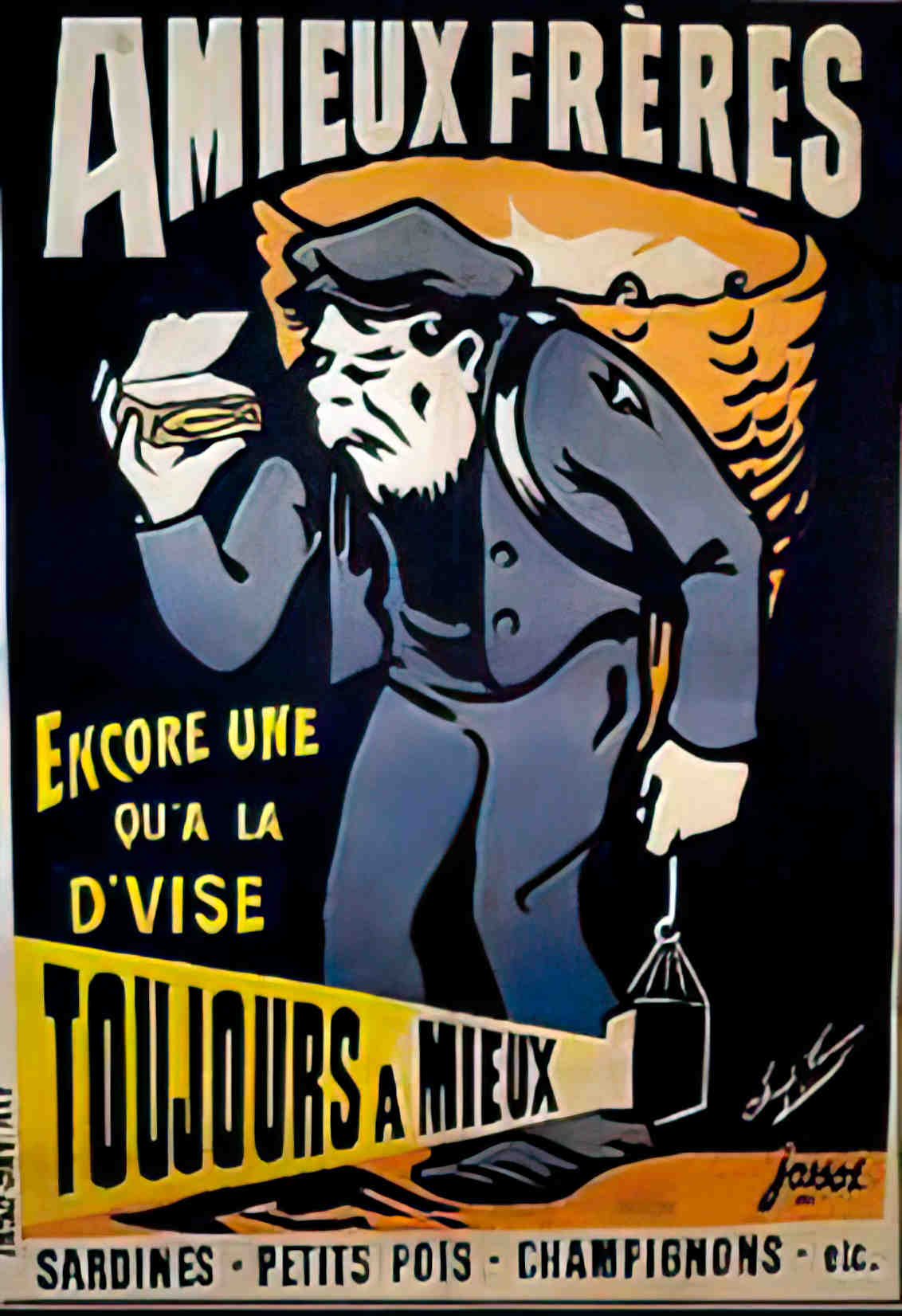 AmieuxFreres Advert A4 Photo Print