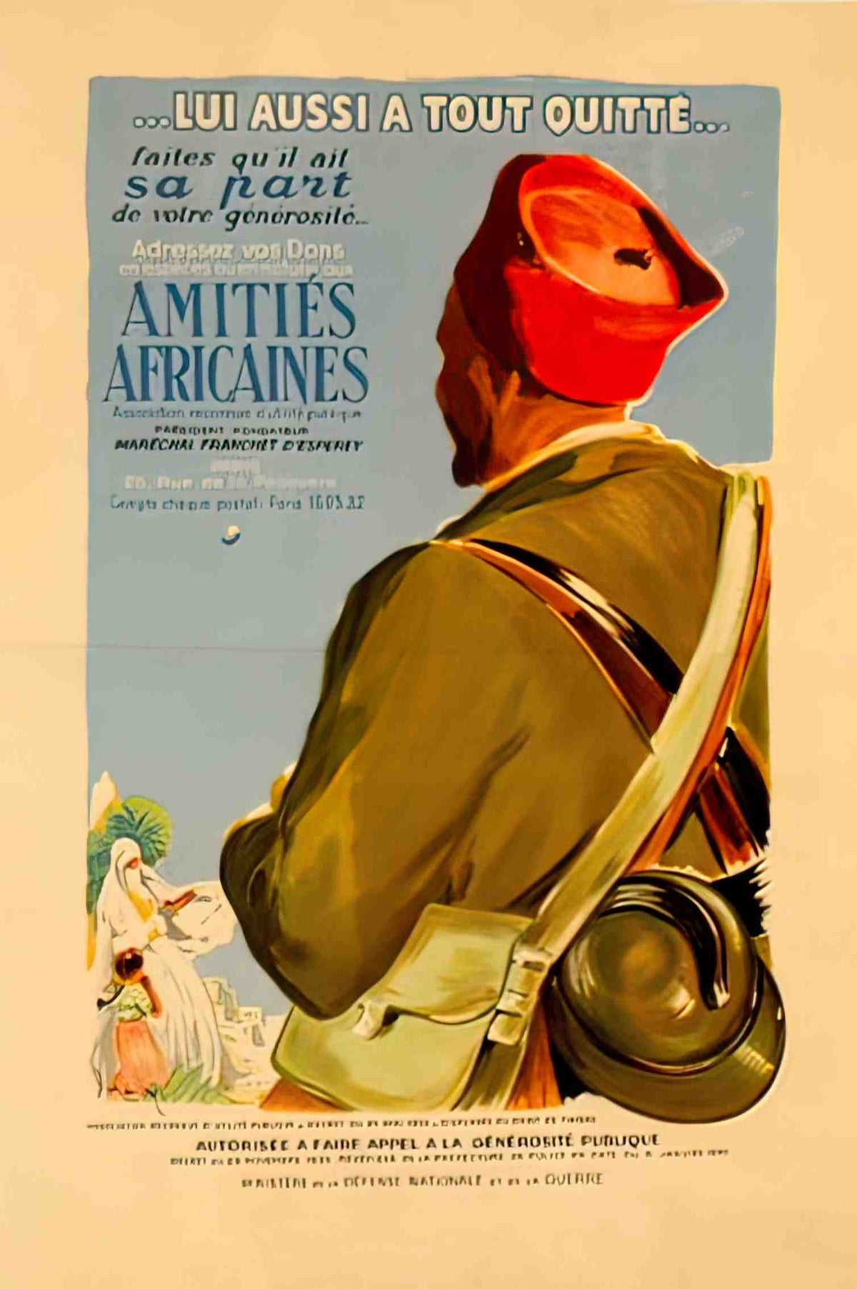 AmitiesAfricaines Advert A4 Photo Print