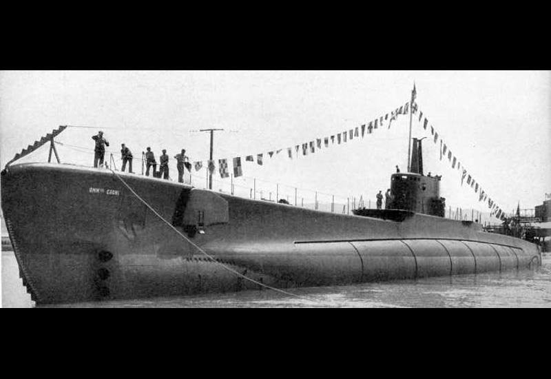 Ammiraglio Cagni Submarine Military A4 Photo Print
