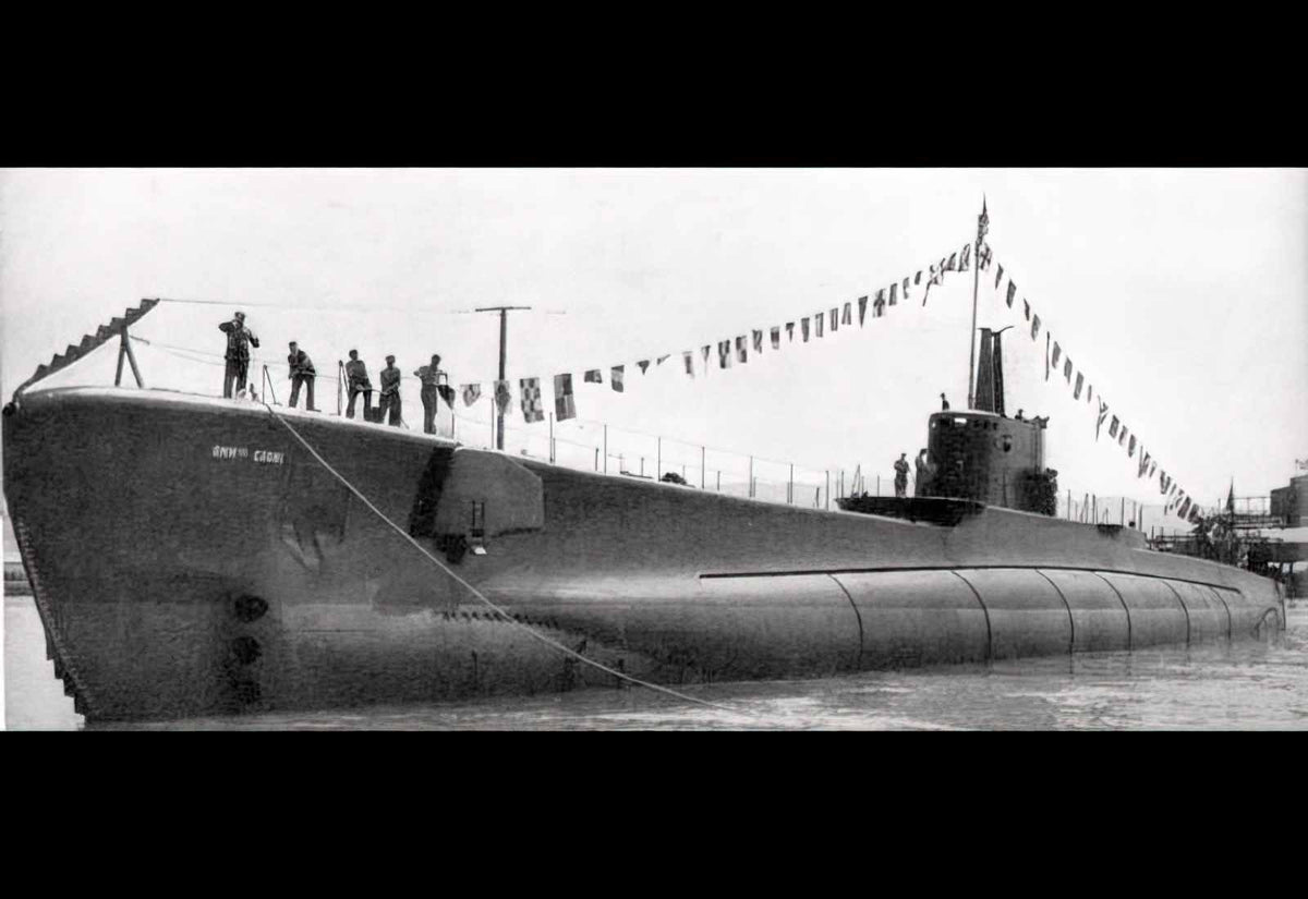 Ammiraglio Cagni Submarine (2) Military A4 Photo Print