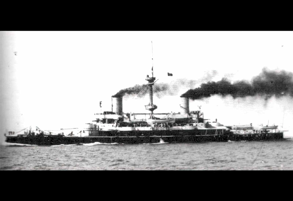 Ammiraglio Di Saint Bon Predreadnought Battleship (2) Military A4 Photo Print